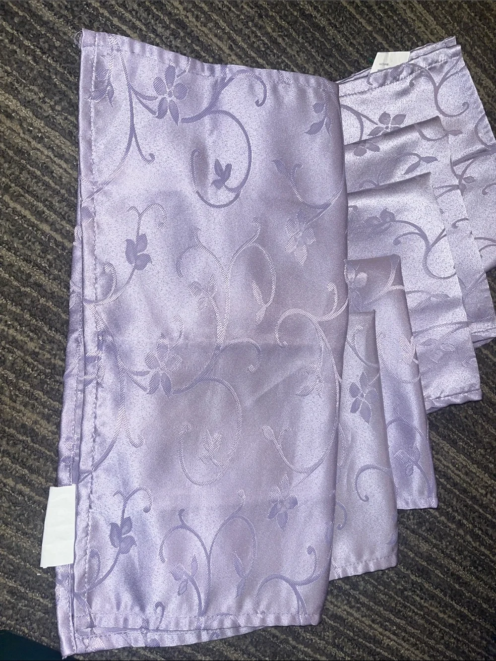 Lilac Jacquard Dinner Napkins - Set of 6